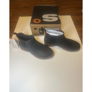 New BOGS Women's "Sweet Pea Boot" Black Rubber Boots Size 7 Wide